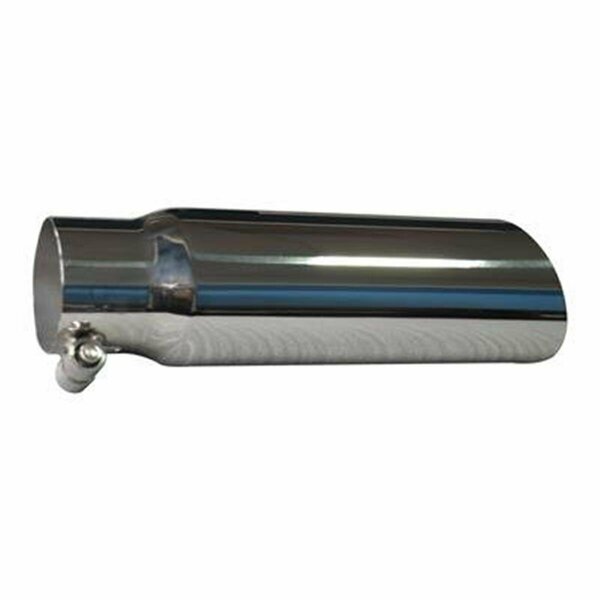 Speed Fx 2.75 in. Stainless Steel Sharp Edge Angle Cut Bolt-On Polished Exhaust Tip S73-206S